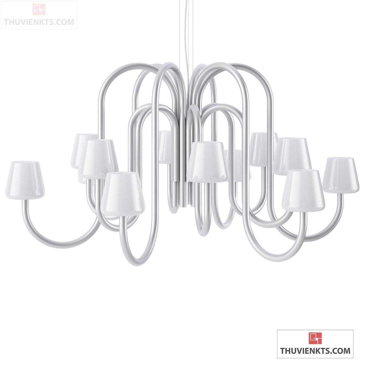 Apollo Chandelier 12 by Hay-12498