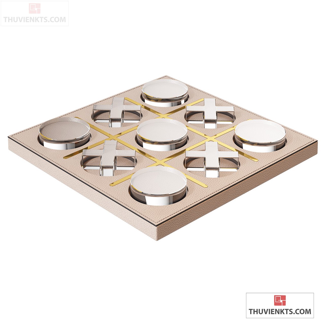 Boston Tris Calfskin Game by Pinetti-12498