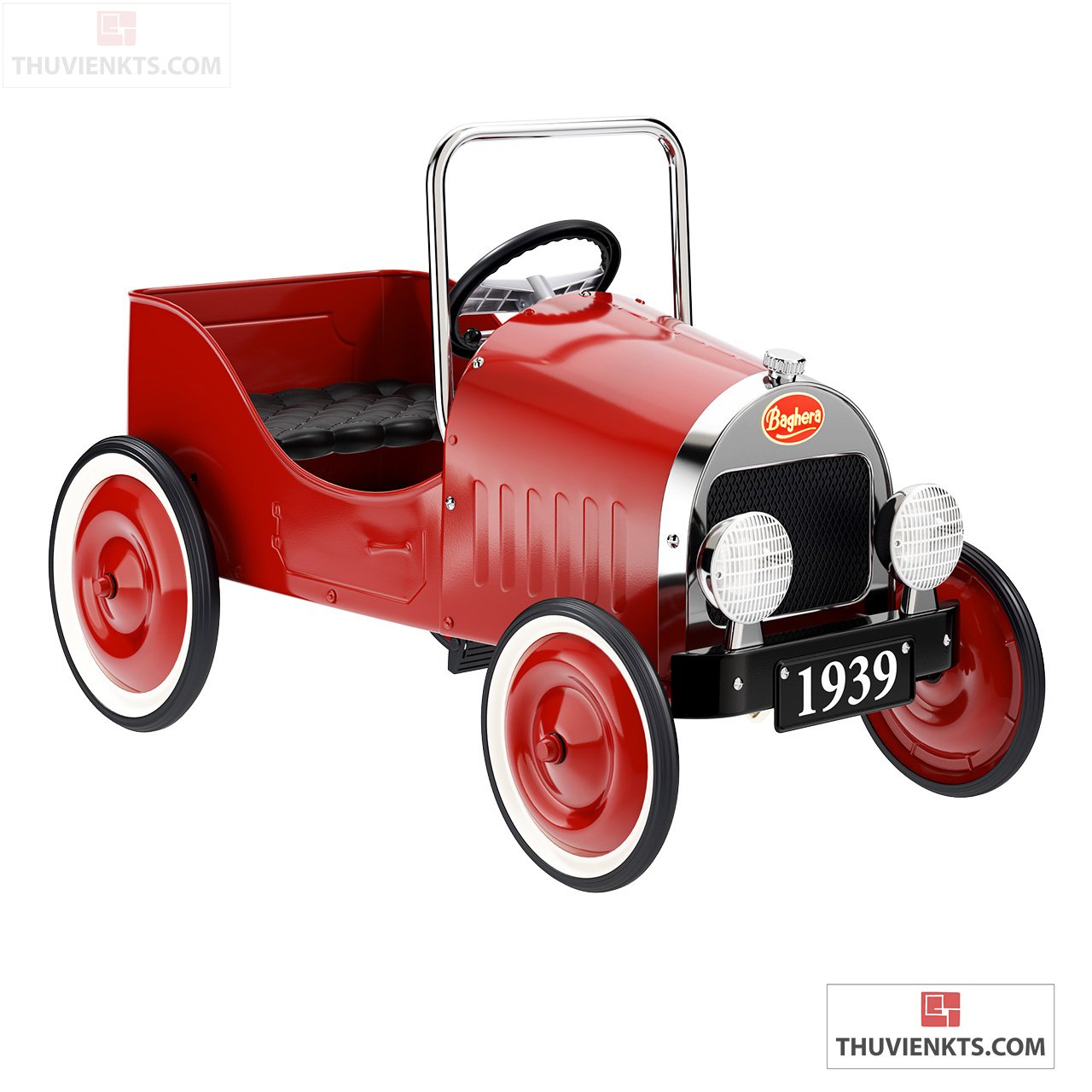 Classic Red Pedal Car by Baghera-Dimensiva-3dsmax-12498 - Thư Viện KTS