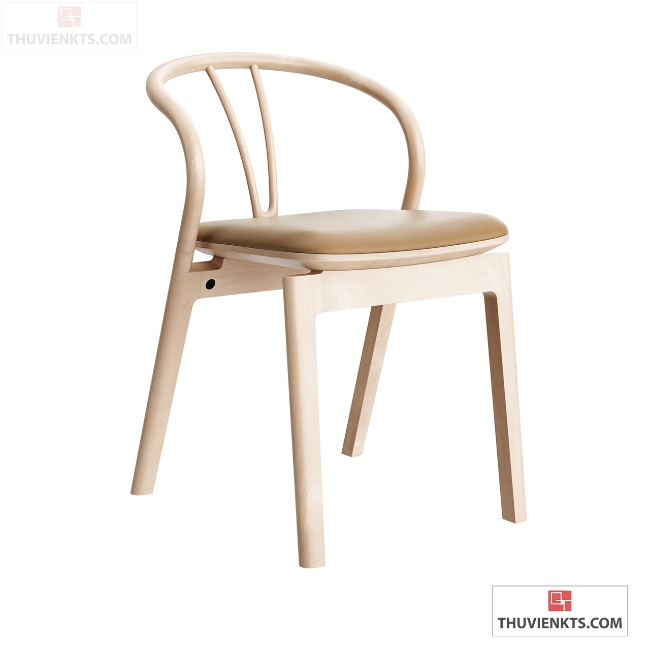 Flow Dining Chair Dm Upholstered by L Ercolani-12498
