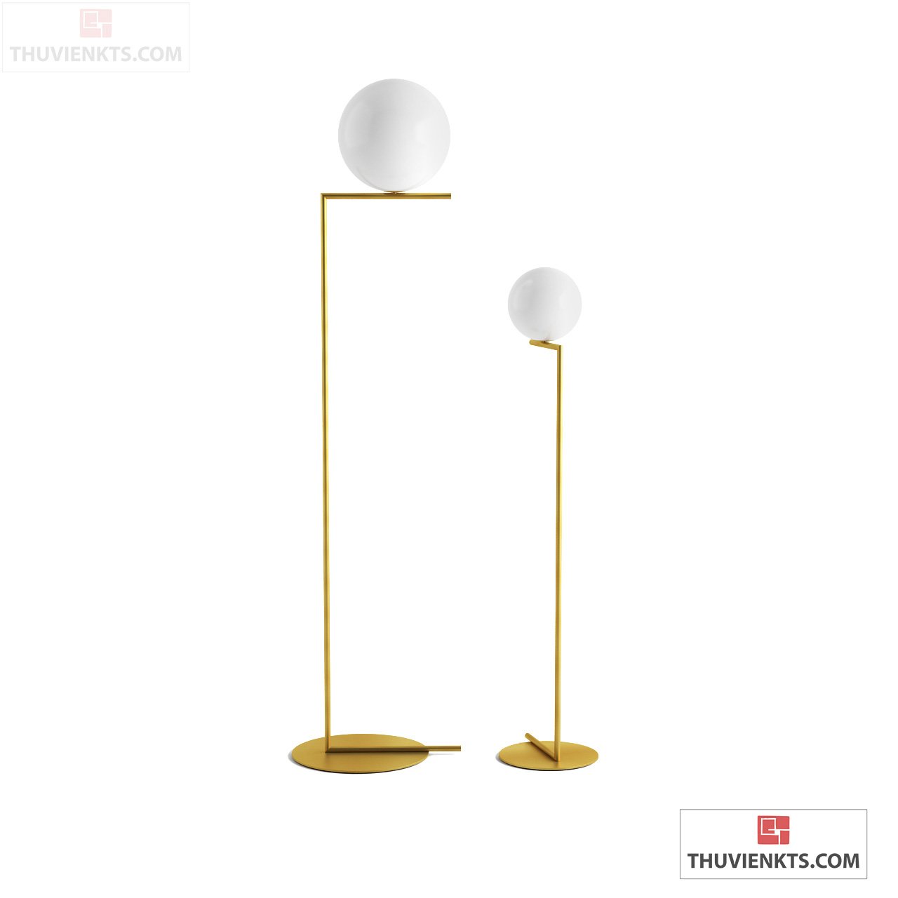 Ic Light F by Flos-Dimensiva-3dsmax-12498 - Thư Viện KTS