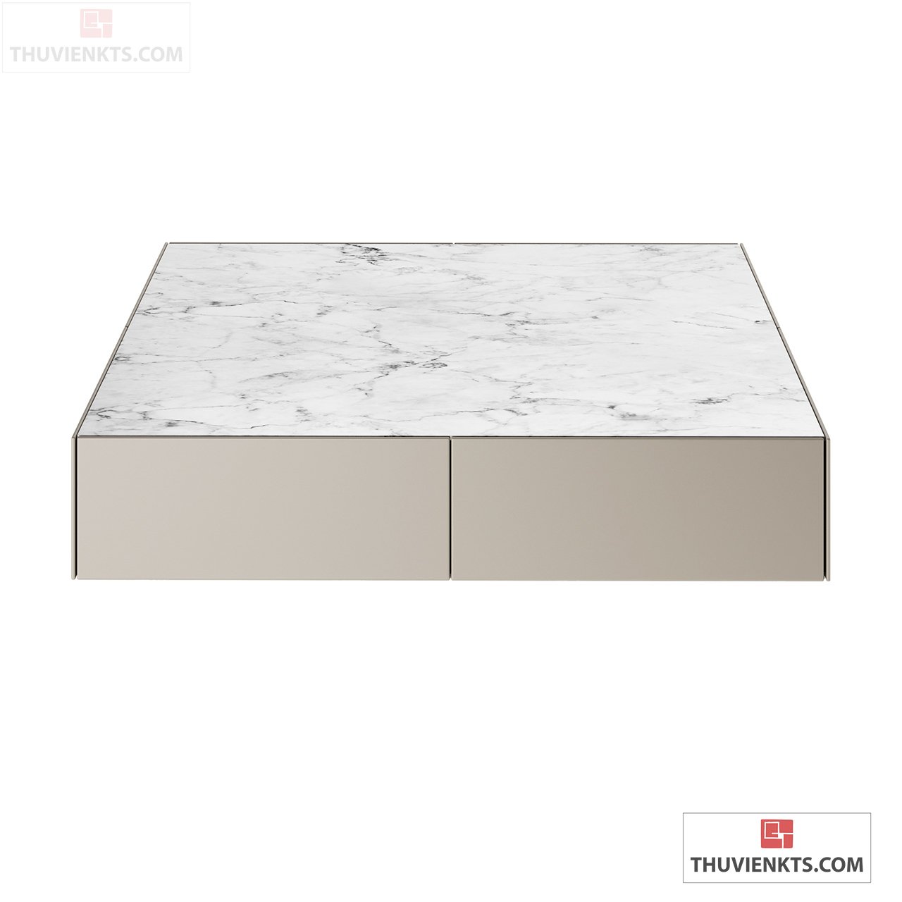 Matic Coffee Table With Storage Unit by Knoll-12498