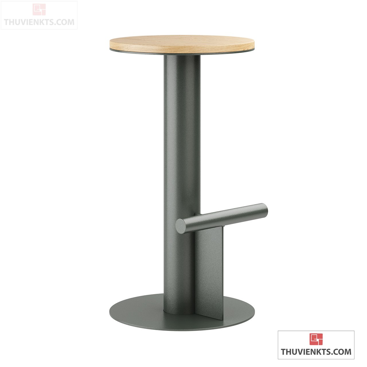 Pole Barstool 75 by Normann Copenhagen-12498