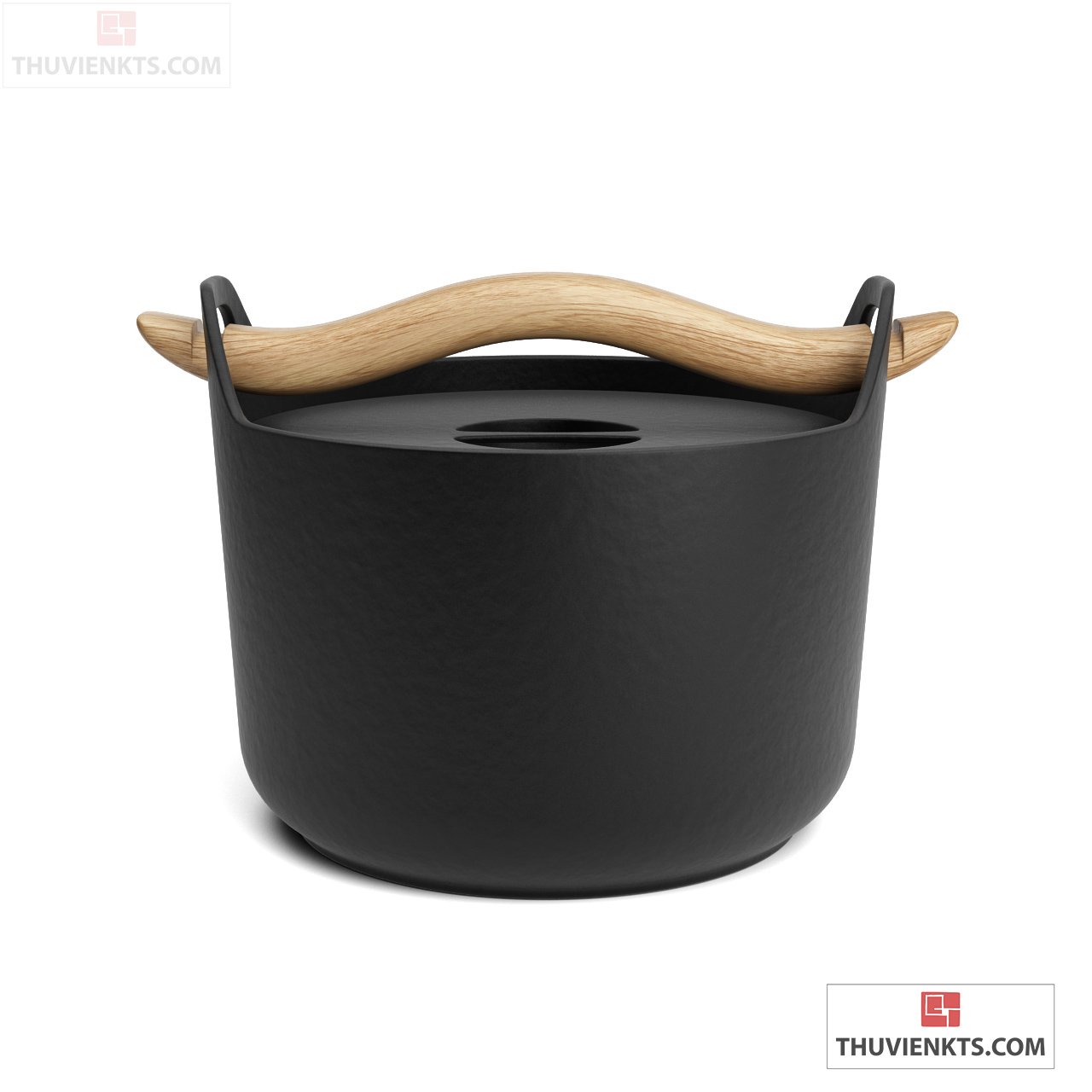 Sarpaneva Cast Iron Pot by Iittala-12498