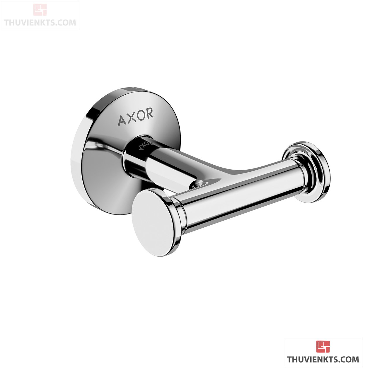 Uc Double Metal Towel Hook by Axor-12498