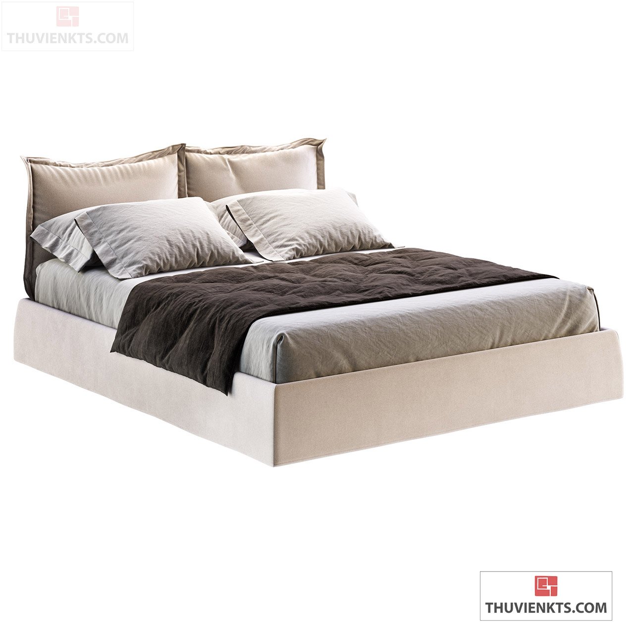 Vanity Bed by Desiree Divani-12498